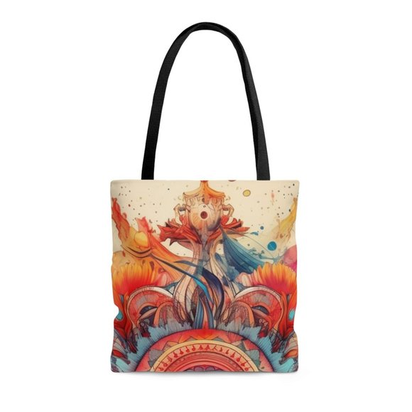 Large Tote Bag, Canvas Tote Bag, Ironic Boat Tote, Bridesmaid Tote - Picture 1 of 10